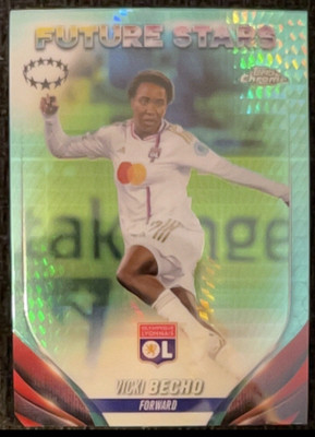 Topps Chrome UWCL Vicki Becho #82 Olympique Lyonnais Future Stars Insert