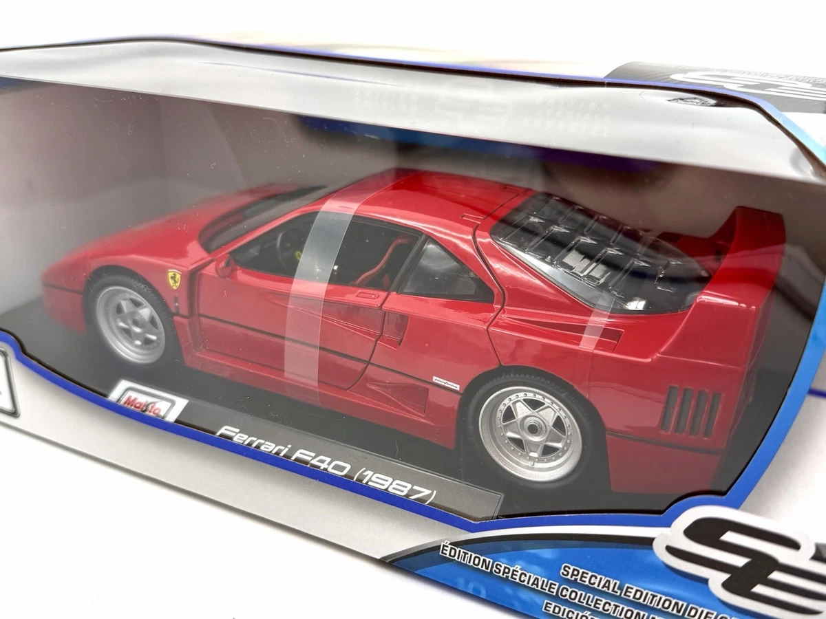 New Maisto 1:18 Scale Diecast Model Car - 1987 Ferrari F40