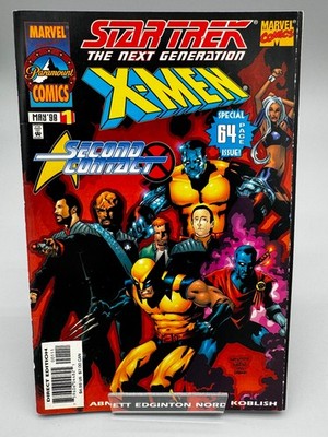 Star Trek The Next Generation & X-Men Second Contact #1A Marvel Comics 1999