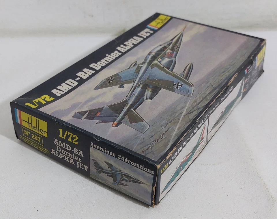 I133355 KIT HELLER 1/72 n. 257 - Aereo AMD-BA Dornier Alpha Jet - Immagine 2 di 4