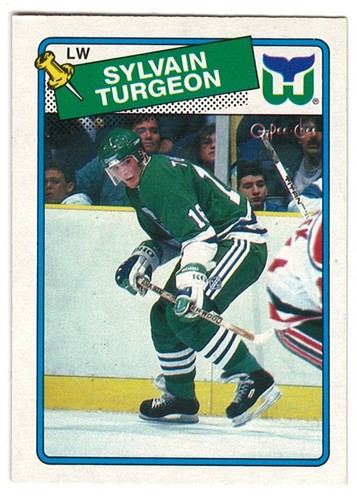 Sylvain Turgeon #24 1988 O-Pee-Chee card