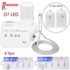 Woodpecker DTE D7 LED Dental Ultrasonic Piezo Scaler HD-7L Handpiece with 8 Tips