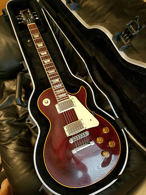 1982 GIBSON LES PAUL STANDARD,100% ORIGINAL,BURGUNDY ,EXCELLENT