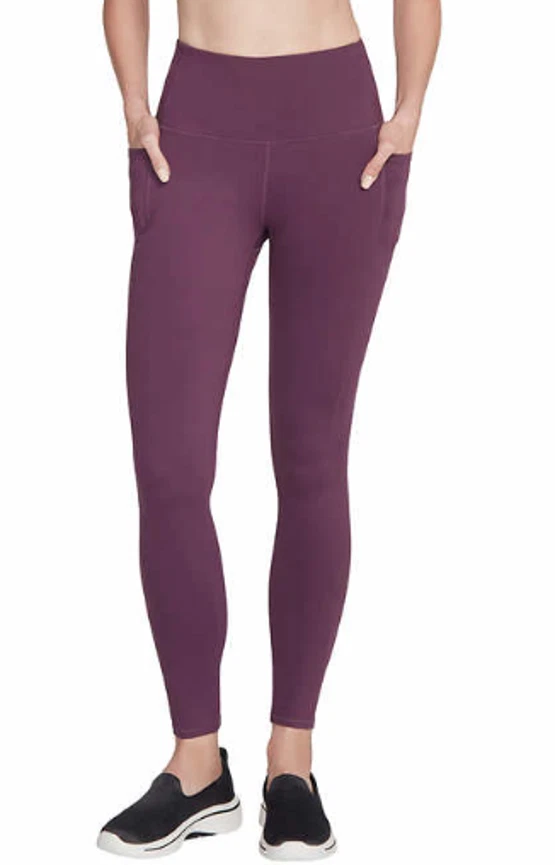 NEW Skechers Women's Midweight Gowalk High-Rise Quick Dry Tight Size XL
