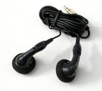 Genuine Sandisk Sansa In Ear Headphones Black Earbuds Earphones For Clip Zip... Genuine Sandisk Sansa In Ear Headphones Black Earbuds Earphones For Clip Zip...