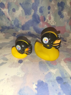 New custom large Steelers football duck