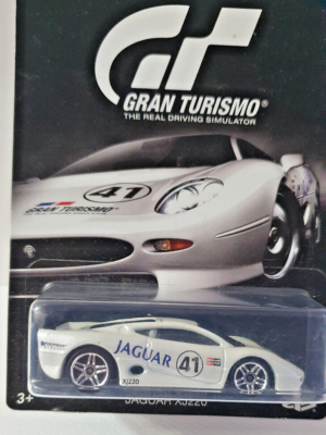 Hot Wheels Jaguar XJ220 2016 Gran Turismo Super Sports Car White