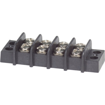Blue Sea 20A Terminal Block 20Amp 4 Circuit Connector Junction Block 300V