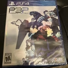 Persona 3 Portable P3P — PS4 FOIL COVER Convention Variant New Sealed Rare