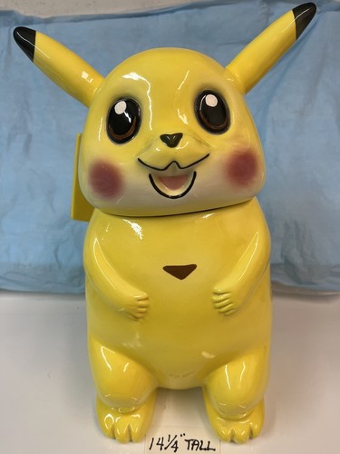 Picachu, Original Cookie Jar Prototype From Pottery By JD Larger Than Production - Picture 2 of 8