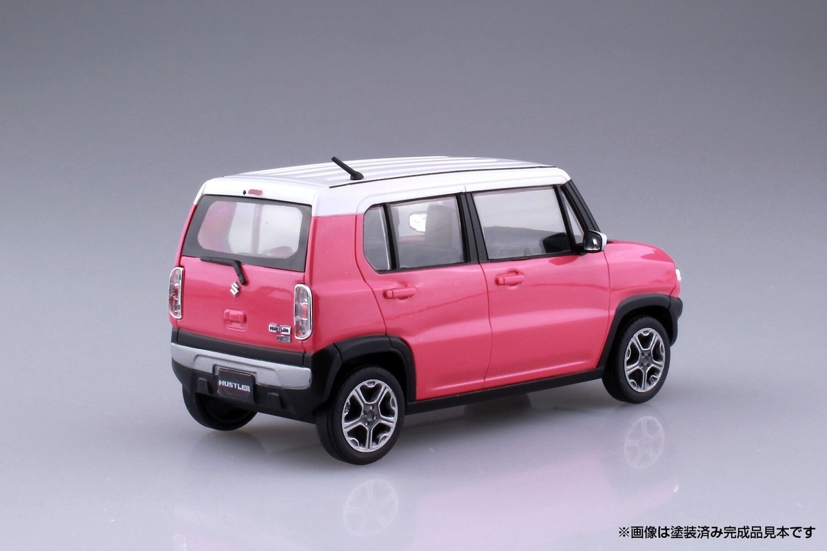 Aoshima 1/32 The Snap Kit Suzuki Hustler Candy Pink Metallic