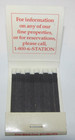 VINTAGE Full Matchbook Station Casinos Las Vegas, Nevada St. Charles Kansas City — photo 3