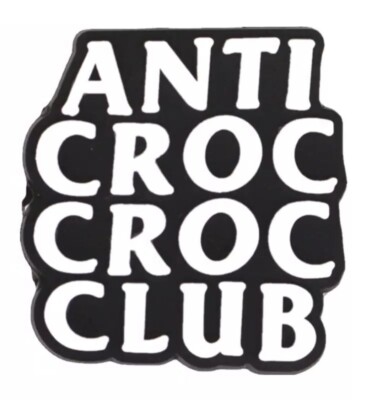Anti Croc Croc Club Schuh Anhänger - Crocs Charms Clogs Jibbits Jibitz Jibbitz