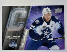2021-22 Upper Deck AHL Hockey Captains #L12 Cole Schneider