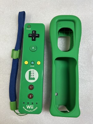 Wii Remote Plus Luigi - Nintendo - Manette Wii - Neuve Sous Emballage