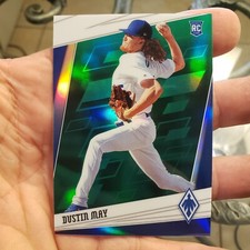 2020 Chronicles Phoenix Green Prizm Dustin May Rc # 14 #ed 23/50 Rare!!!