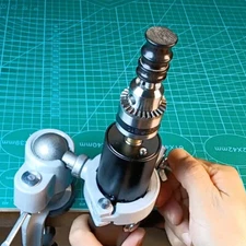 Leather craft electric burnisher polish machine diamond/ebony grinding head set