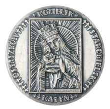 4485 WW2 POLISH THE POLISH MEDAL CROSS OF KATYN KOZIELSK MASACRE POLAND