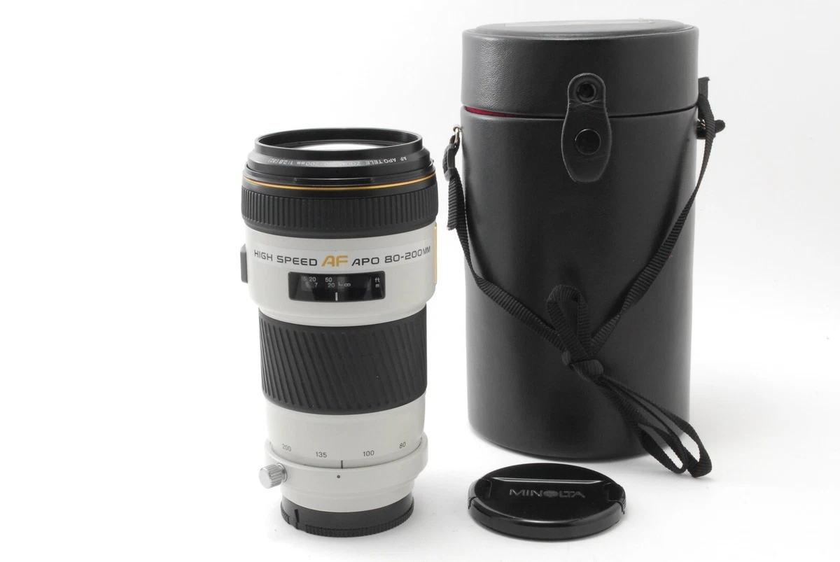 MINOLTA AF APO 80-200mm F2.8 HS｜フィルター付き Minolta f/2.8 80-200mm Camera Lenses for sale - eBay