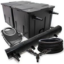 SunSun Filter Kit 60000L Pond 72W Pond Clarifier NEO8000 70W Pump 25m Hose