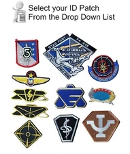 Cosplay Babylon 5 TV Series Costume/Uniform Patch/Prop Set- Your Choice 12  Diff