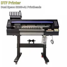 24" 600mm DTF Direct to Film Printer with 2 Epson I3200-A1 Printheads US Stock