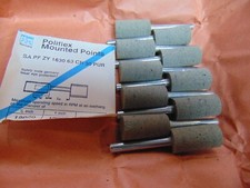 10 -PFERD urethane Bond Mounted Point Silicon Carbide Shape 5/8"x1x1/4 30 grit