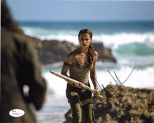 Alicia Vikander Tomb Raider Autographed Signed 8x10 Photo JSA COA #6