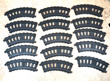 Thomas The Train Trackmaster Gray Track Curve Lot - LOT of 15 Total "CS"
