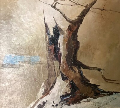 Original Oil on Canvas - Signed - 30 x 28