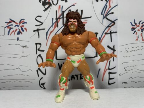 WWF The Ultimate Warrior Hasbro Wrestling Figure W...