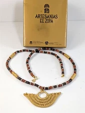 Artesanias El Zipa 24" Beaded Necklace Columbia