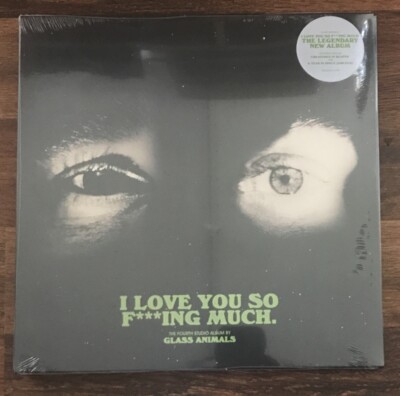 Glass Animals - I Love You So F'ing Much. LP [Vinyl New] Indie Ltd Black & White