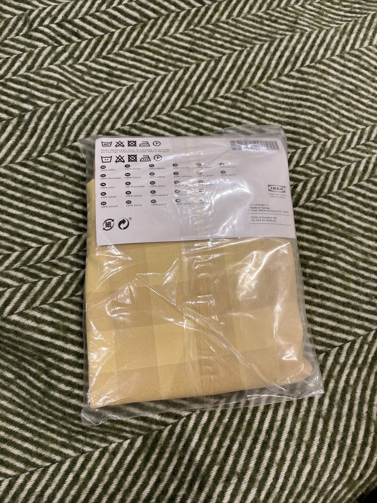 Ikea Chair Covers Henriksdal, Skaftarp Yellow 203.710.71 Price Is For