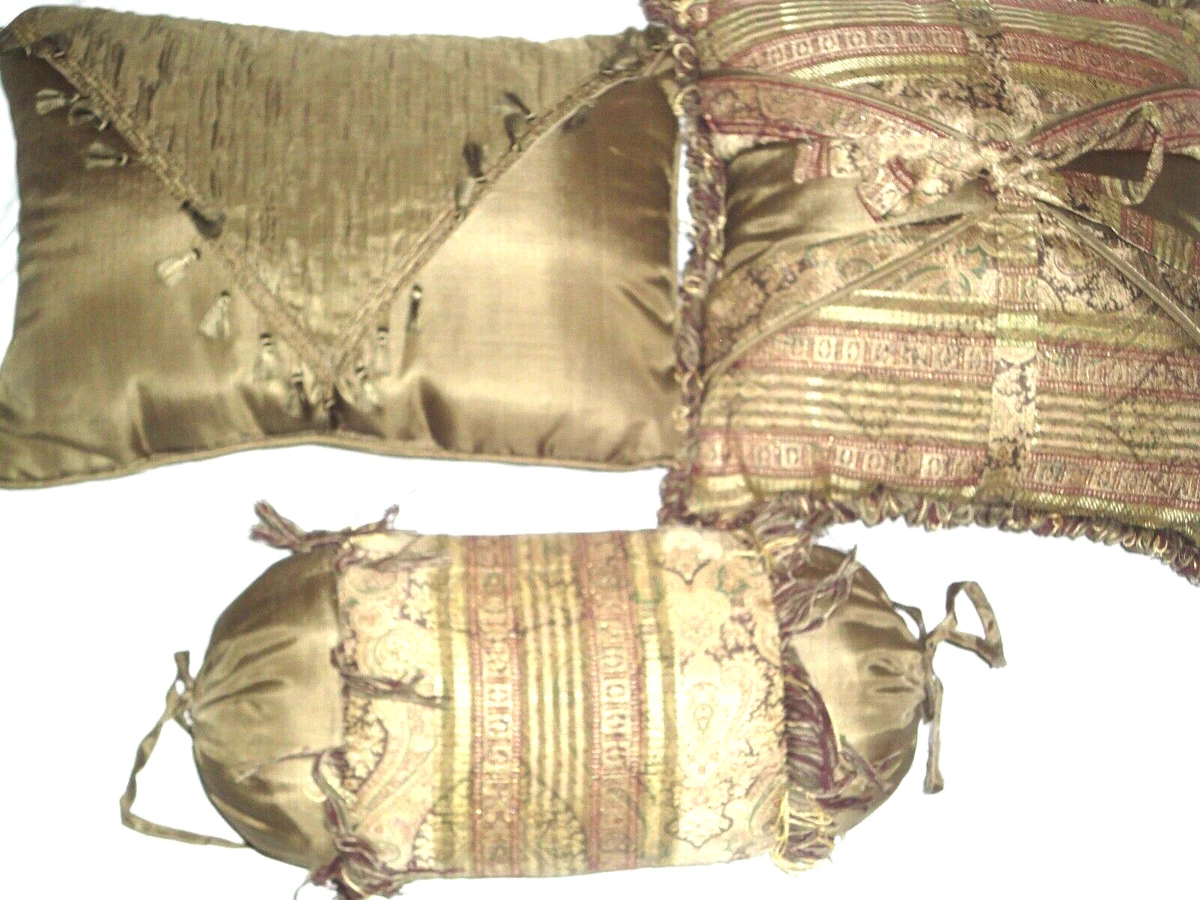 Bronze decorative pillows cheap