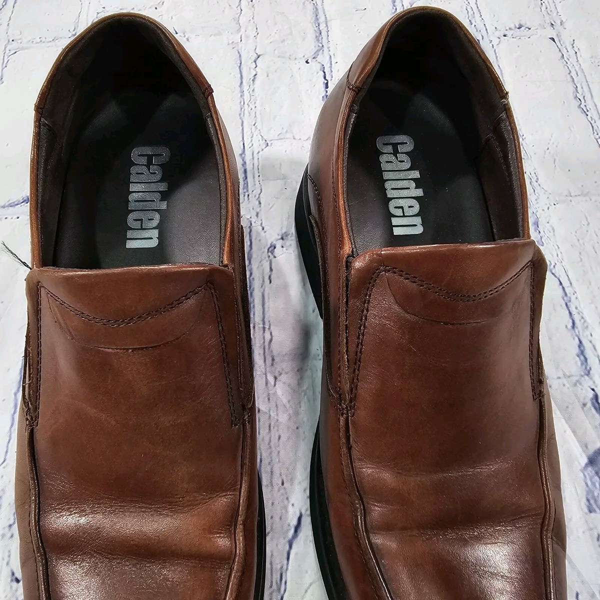 Calden MENS SIZE 7.5 Loafers Brown Height Enhancer Dress Causal Shoes 2.8 Inches Calden MENS SIZE 7.5 Loafers Brown Height Enhancer Dress  main image 3