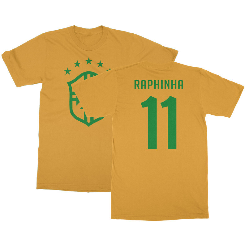 Raphinha 11 Jersey Style - Brazil Soccer Cup Fan Unisex T