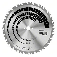 Image of Bosch 2608640700 Table Saw Blade Construct for Wood 300x30x2.8mm 20 Teeth
