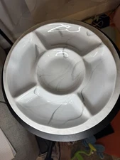 Chip and Dip Serving Set, 11.5”Serving Platters and Trays,Appetizer Serving Tray