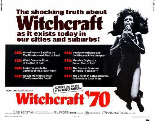 Witchcraft 70 Poster 02 Metal Sign A4 12x8 Aluminium - Photo 1/1