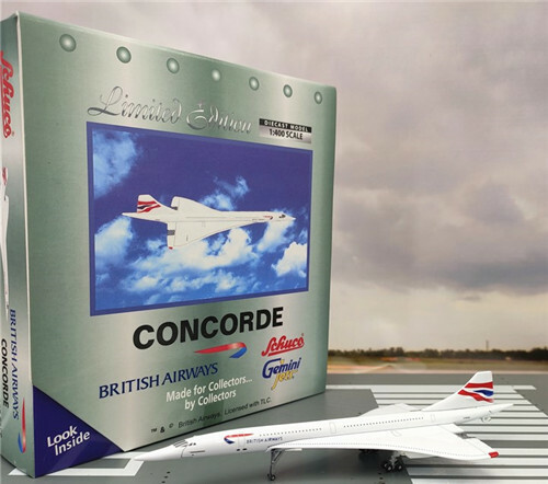 GeminiJets British Airways Concorde G-BOAC 1/400 Aereo pressofuso Modello Precostruito - Foto 8 di 8