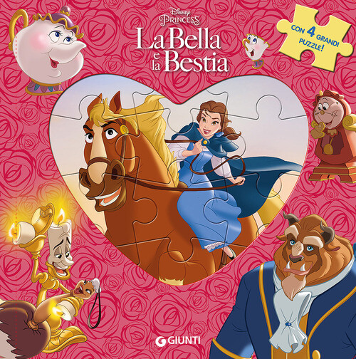 BELLA E LA BESTIA. LIBRO PUZZLE. EDIZ. A COLORI (LA) AA.VV.
