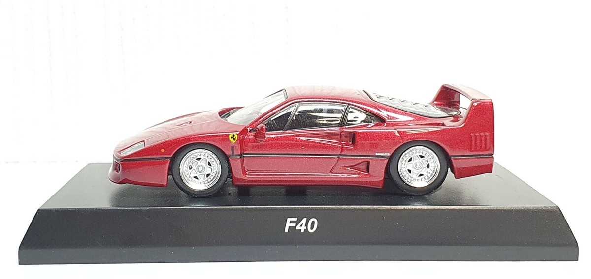 Kyosho 1/64 FERRARI F40 METALLIC RED diecast car model | eBay