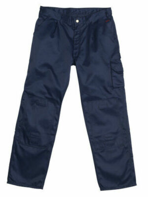 MASCOT Mens Los Angeles TROUSERS Classic Workwear NAVY BLUE 32L | 28'' 29'' 30.5''