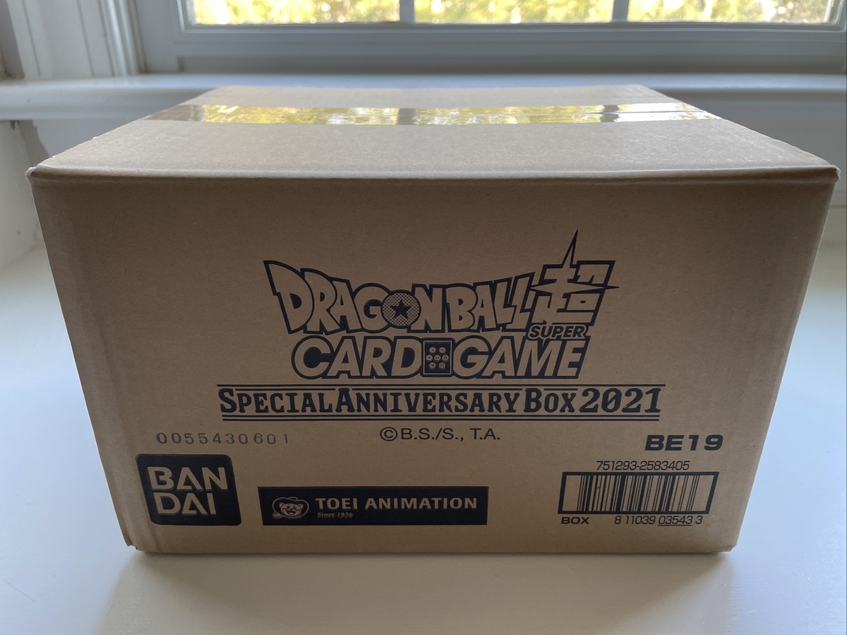 Dragon Ball Super Special Anniversary CASE 2021 Set Of 4 New Sealed CCG ON  HAND | eBay