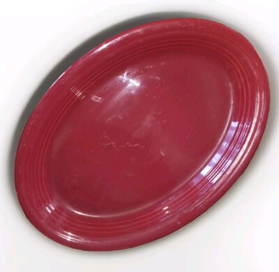Fiesta Homer Laughlin Large Oval Serving Platter 10