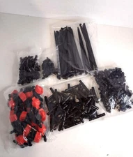Adjustable Drip Irrigation Emitters 200 PCS Drip Irrigation Parts Kit for 1/4