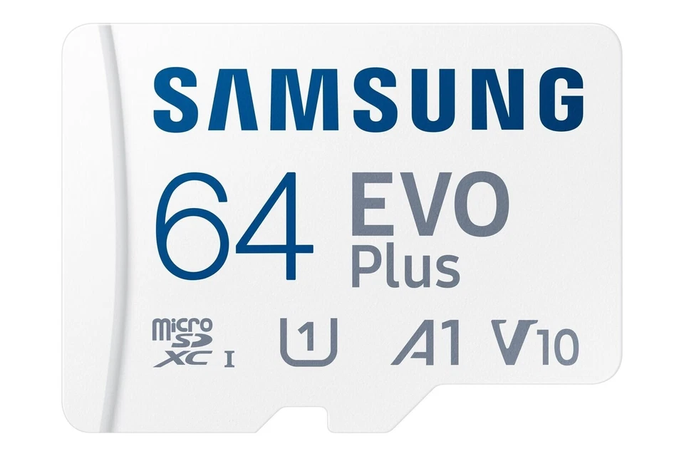 64GB  Samsung EVO plus 130MB/s Class 10 SDXC Micro SD 130MB/s. Life Warranties. - Image 2 of 4