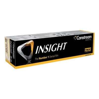 Insight IP-22 Size 2 - F-Speed Periapical 2-Film Super Poly-Soft Packets 130/Box