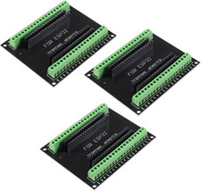 3PCS ESP32 Breakout Board GPIO 1 into 2 Compatible with 38 Pins ESP32S ESP32 Dev